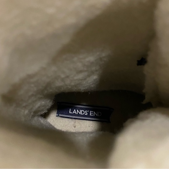 Lands’ End Winter Snow Boots Navy Blue Women’s Size 6 NEW - Picture 8 of 12